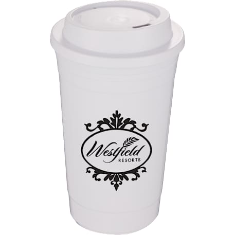 The Traveler Insulated Cup 16 oz. w/ Lid