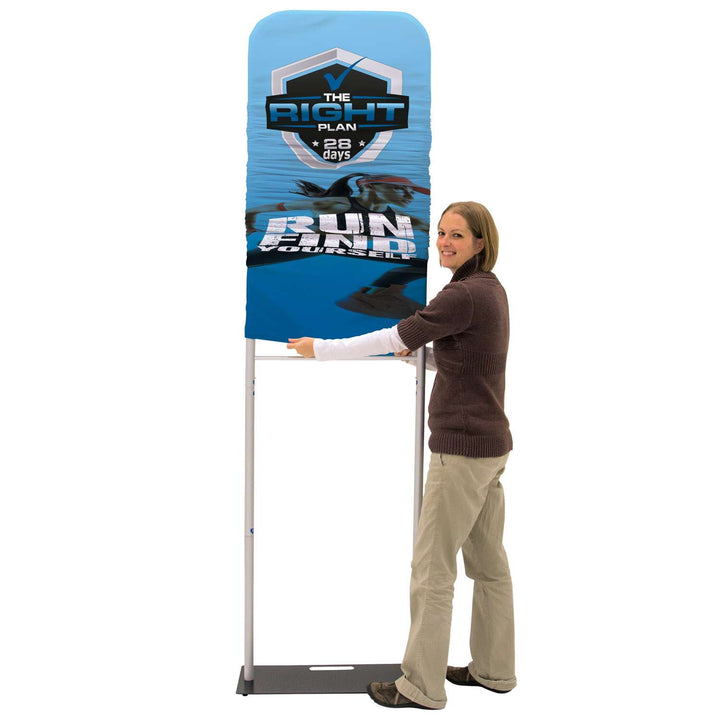 5' EuroFit™ Banner Display Kit (Recycled Polyester Knit)