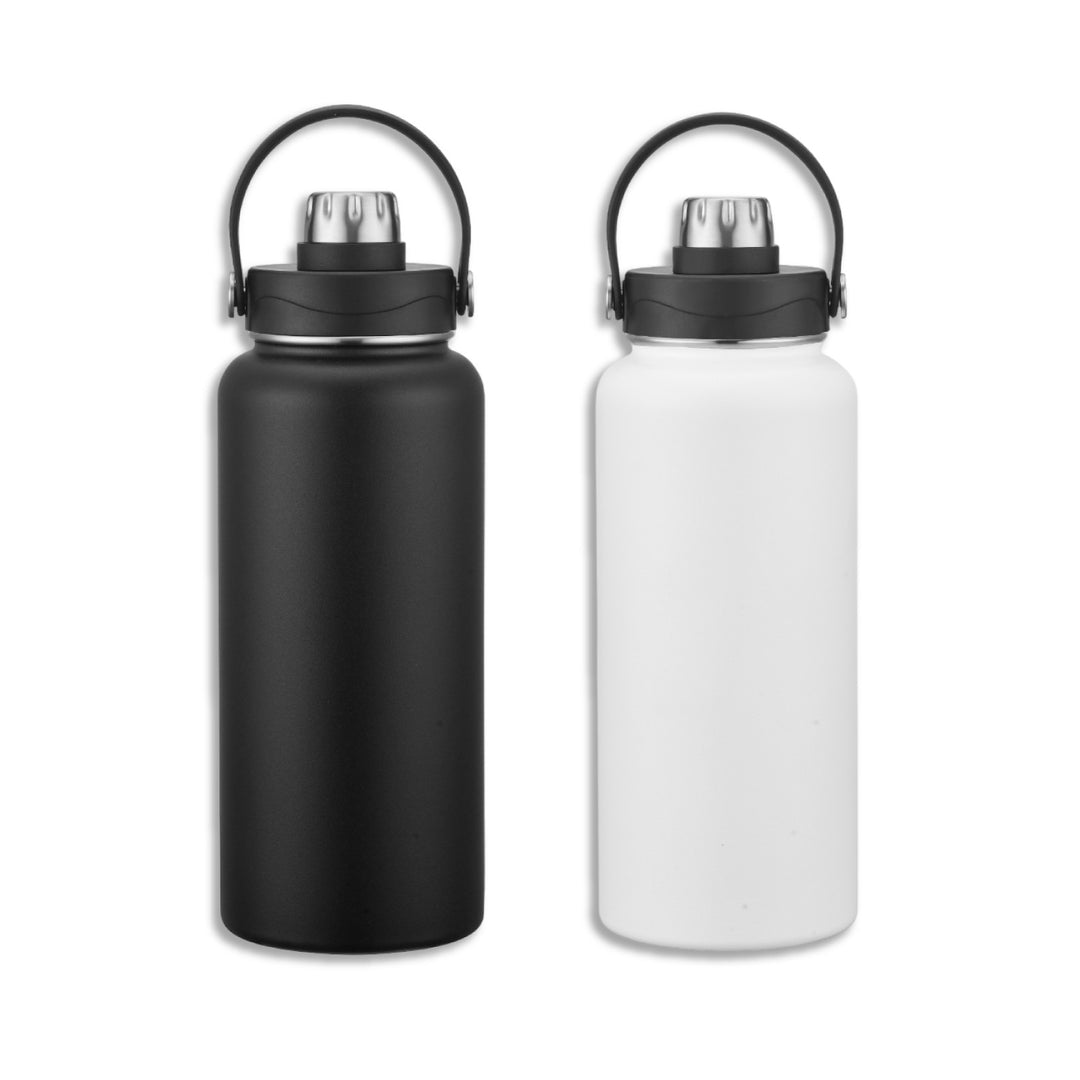Quencher 34 oz Stainless Steel Water Bottle