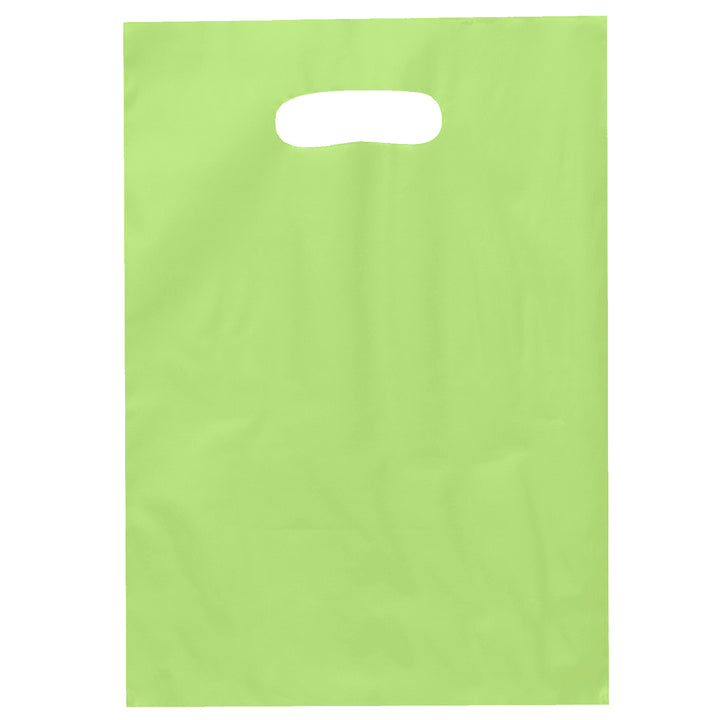 Aster™- Frosted Brite Die Cut Handle - Flexo Ink Print