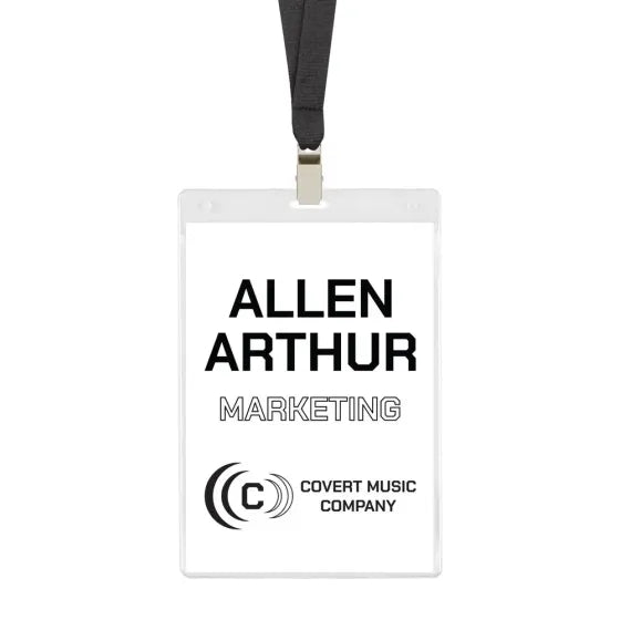 4-1/4  x 6  Agenda Paper Name Tag Insert, Blank- 500 per pack