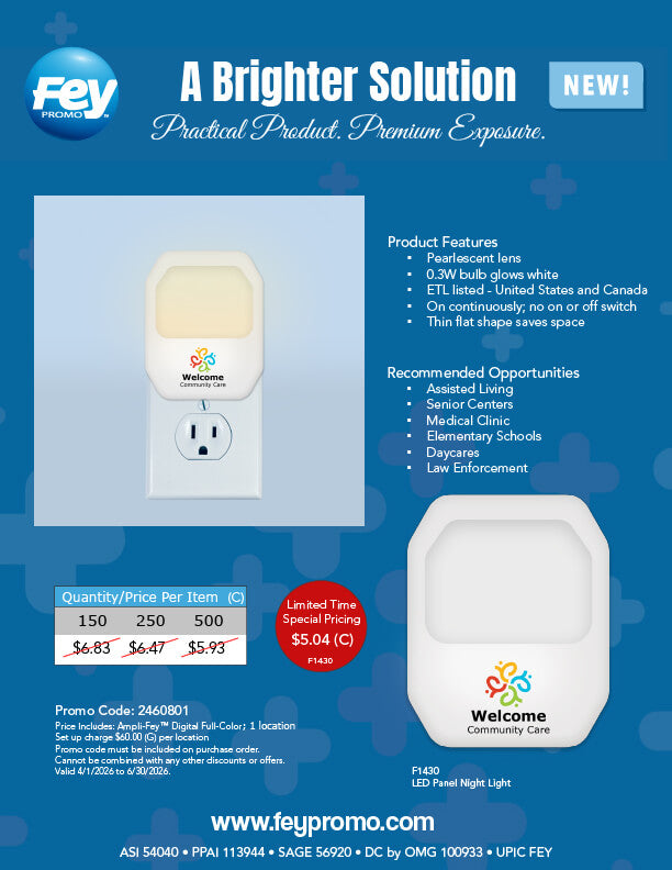 LED Panel Night Light