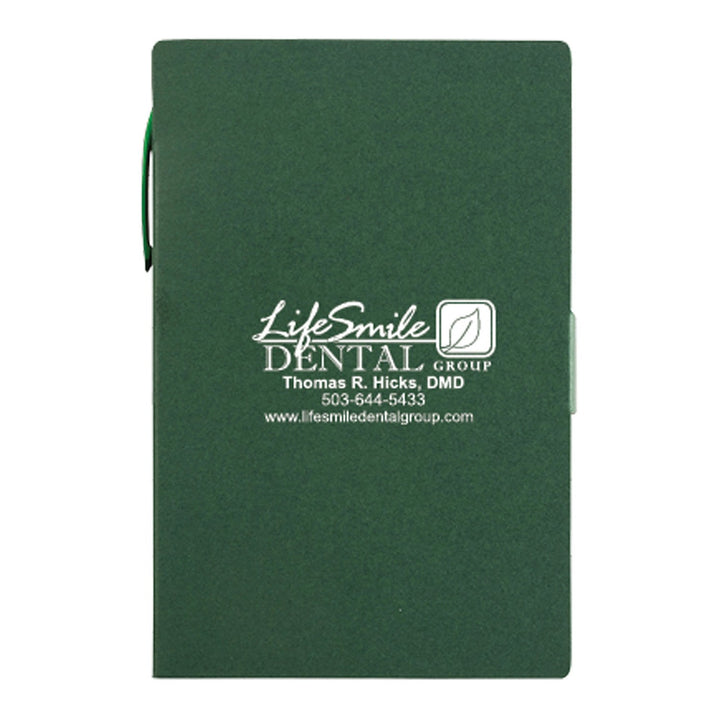 Write-Mate 4 x 6  Cardboard Memo Book with Pen - Unlined