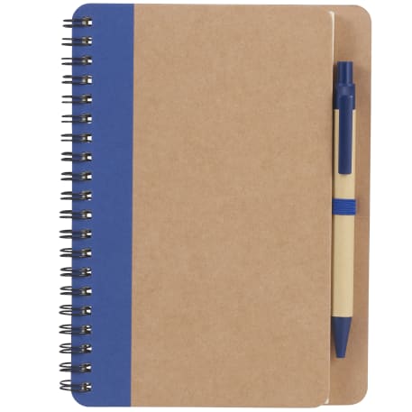 FSC® Mix 5" x 7" Eco Spiral Notebook with Pen