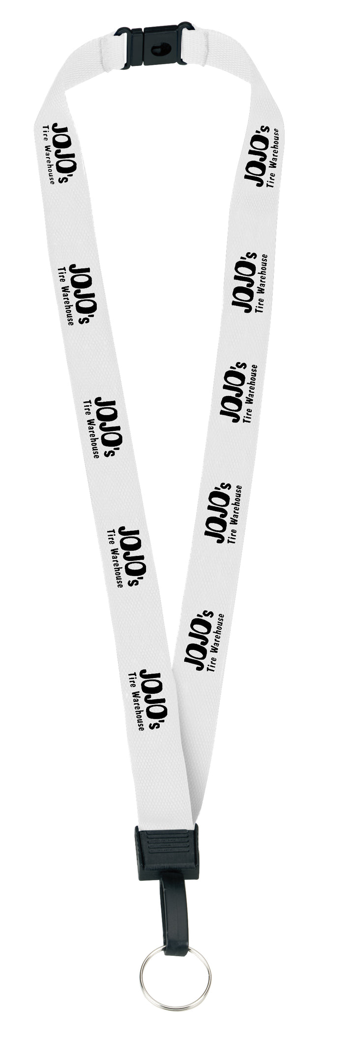 3/4" Breakaway Lanyard with Key Ring