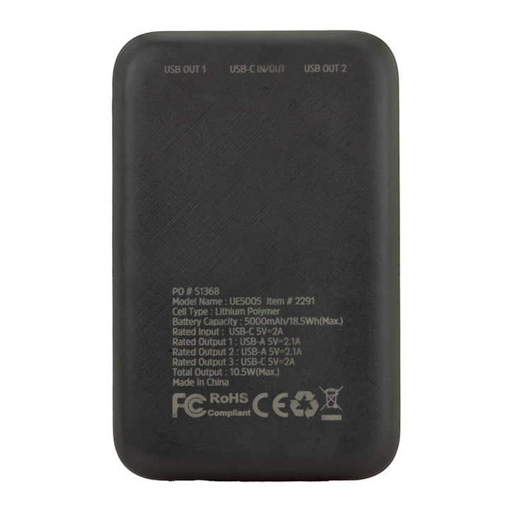 5,000 mAh Energizer® Essential Power Bank