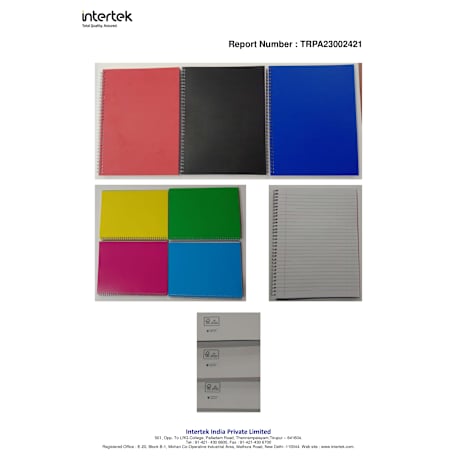 FSC® Mix 8.5" x 11" Remark 5-subject Notebook