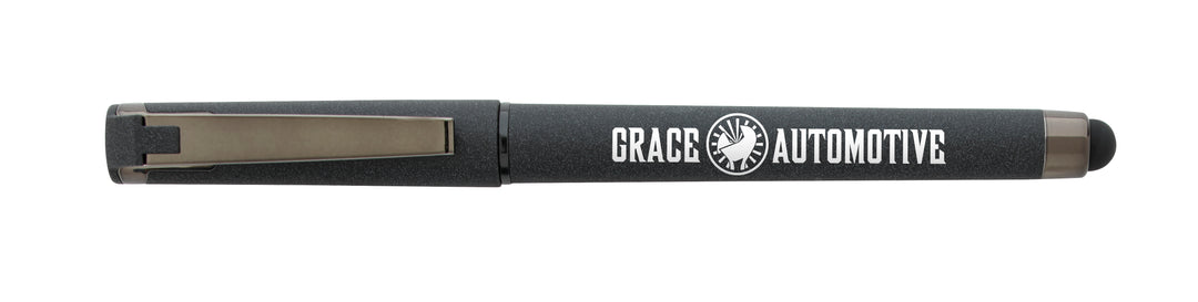 Good Value™ Cali Stylus Gunmetal Suede RABS Pen