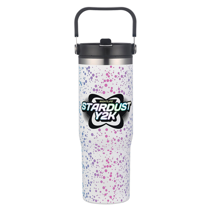 Oreno 30 oz Stainless Steel/Polypropylene Travel Tumbler