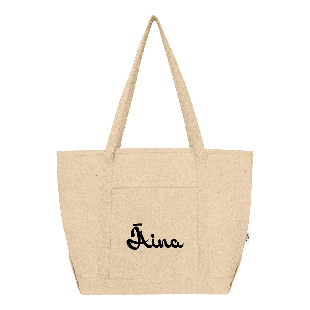 Arden 9 Oz. Recycled Cotton Starboard Tote Bag