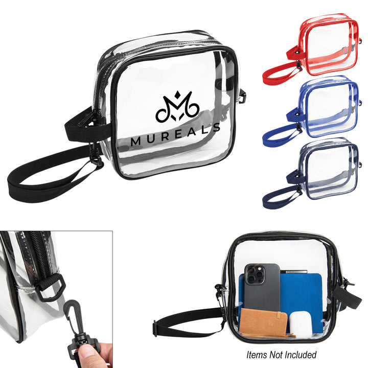 CLEAR CROSSBODY BAG
