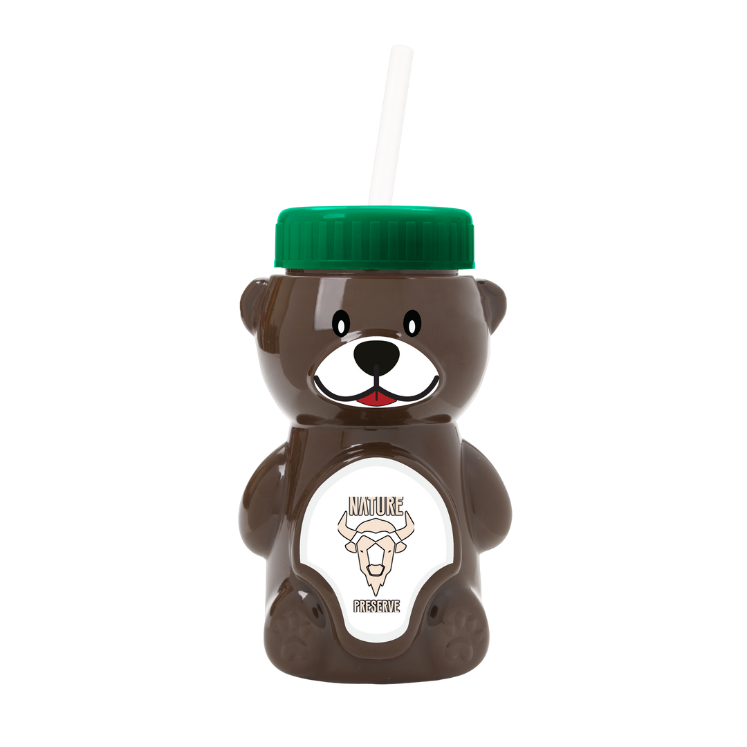 Cubbie RPET Bottle with Straw Lid - 20 oz.