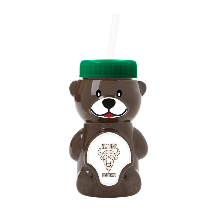 Cubbie RPET Bottle with Straw Lid - 20 oz.