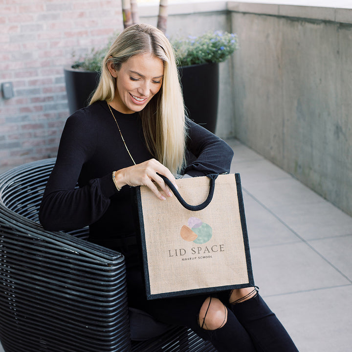 Escape Jute Tote Bag