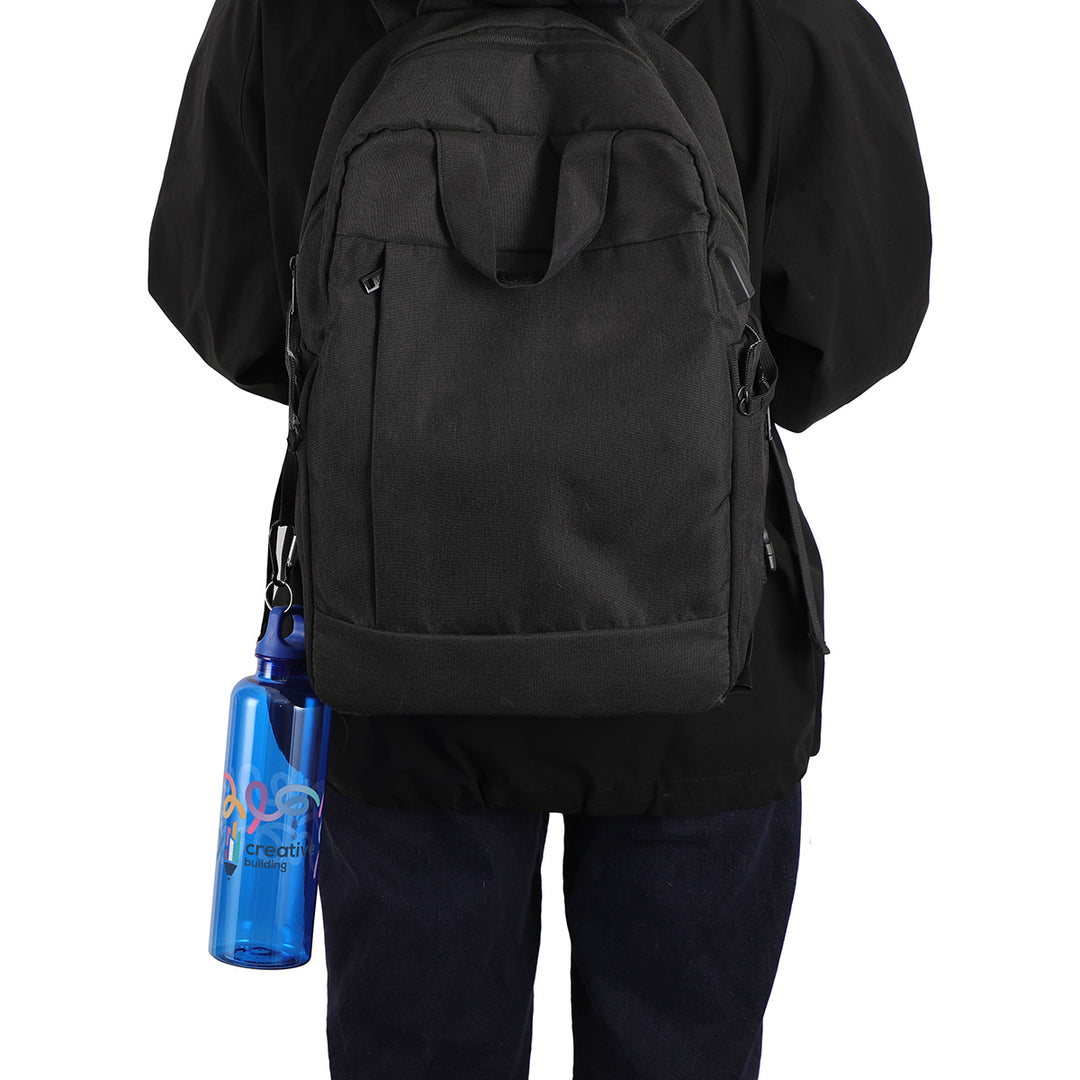 Aloha 25 oz RPET Reusable Translucent Bottle w/ Carabiner