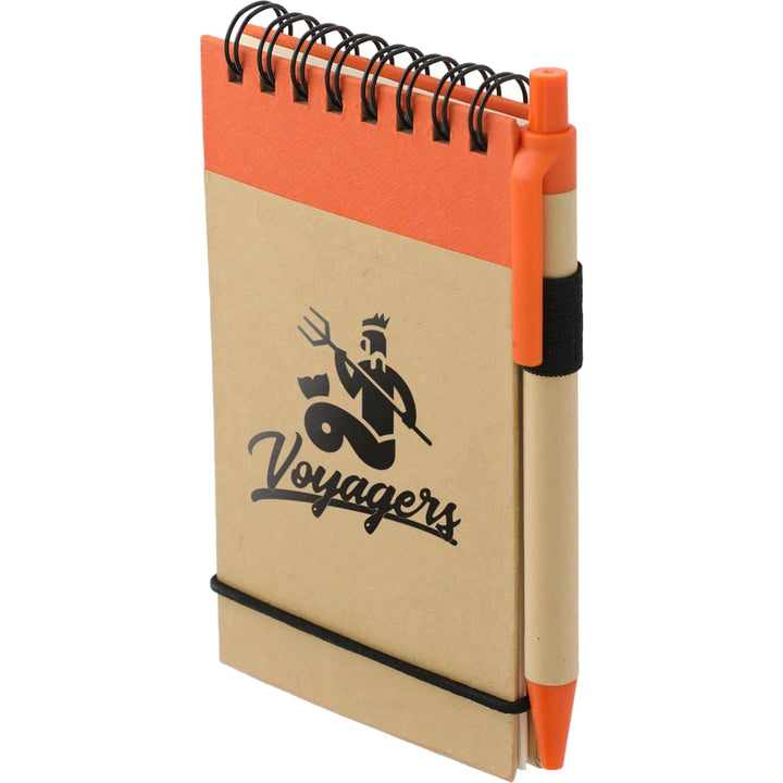 FSC® Mix 5" x 3" Recycled Jotter with Pen