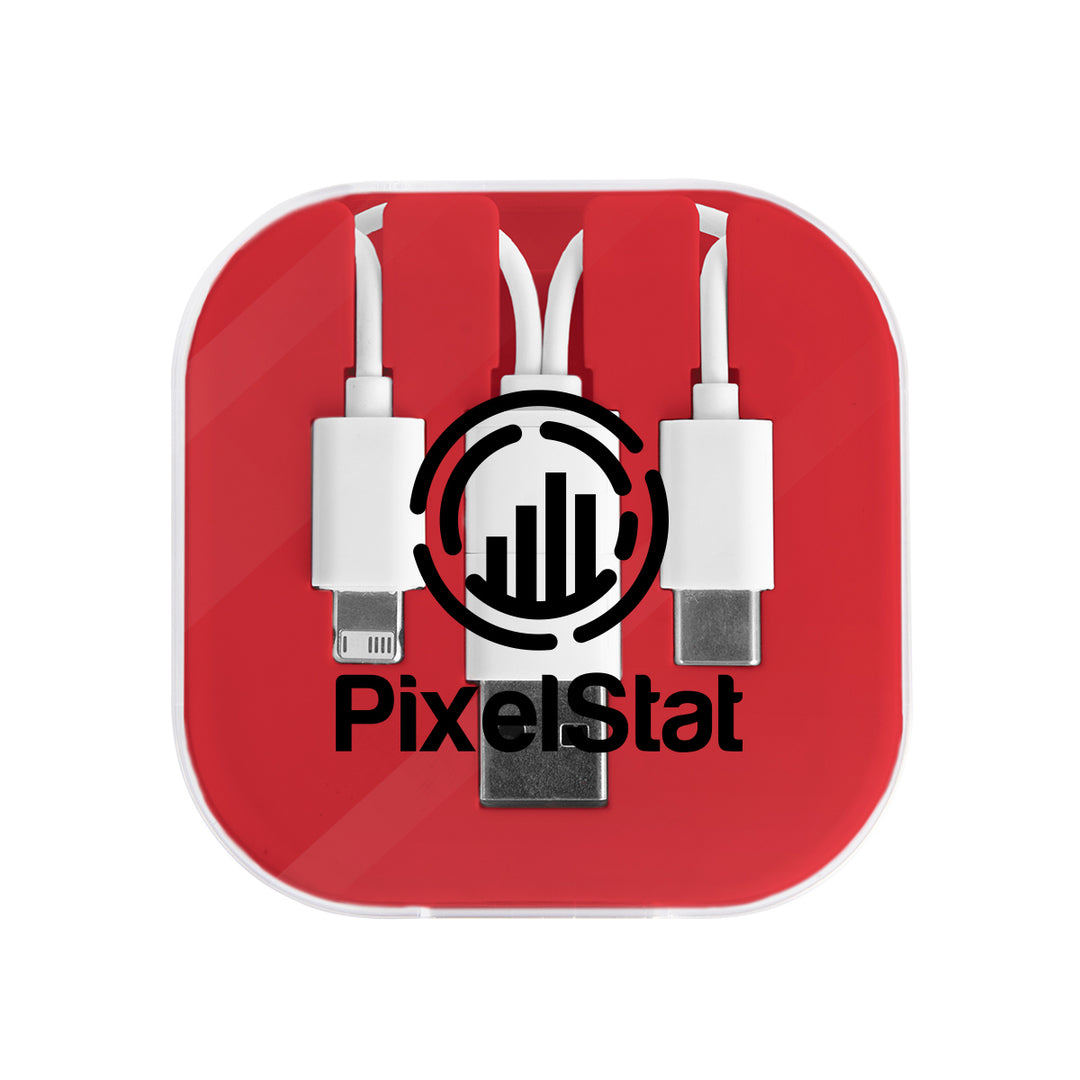 3-In-1 Charging Cable With Phone Stand 2.0