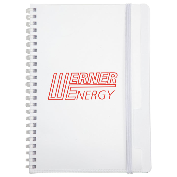 Arcadia Soft Spiral Notebook with Front Pocket