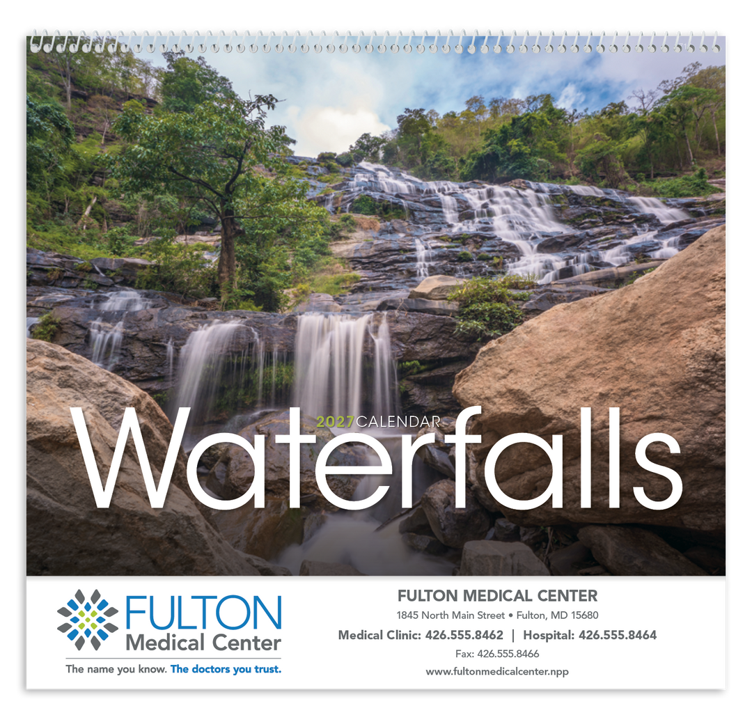 Triumph® Calendars Waterfalls Calendar