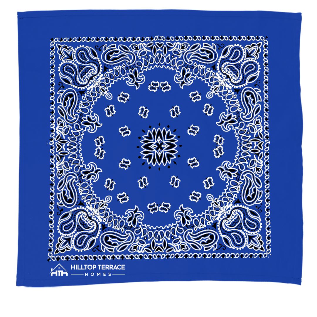 Garyline® 22" Bandana with Stock Paisley Pattern