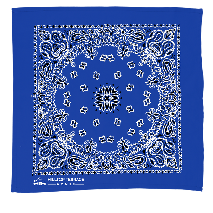 Garyline® 22" Bandana with Stock Paisley Pattern