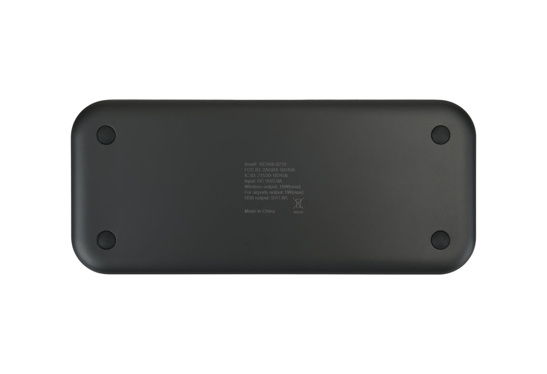 Eden Recycled rPET Wireless Dual Charging Pad