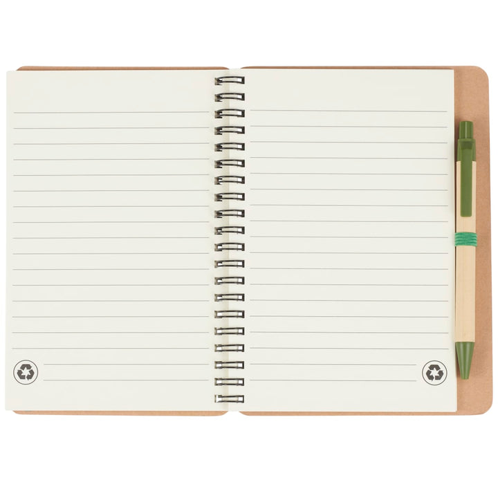 FSC® Mix 5" x 7" Eco Spiral Notebook with Pen