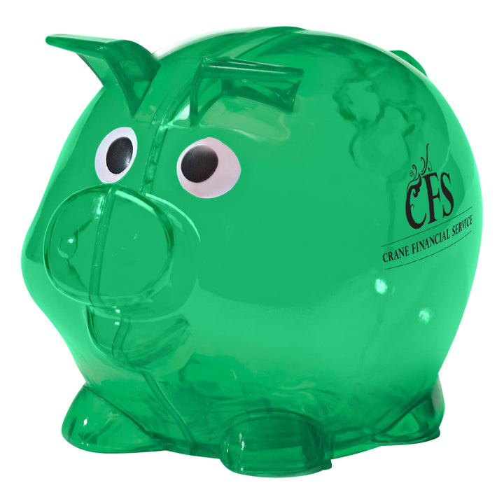 Mini Plastic Piggy Bank