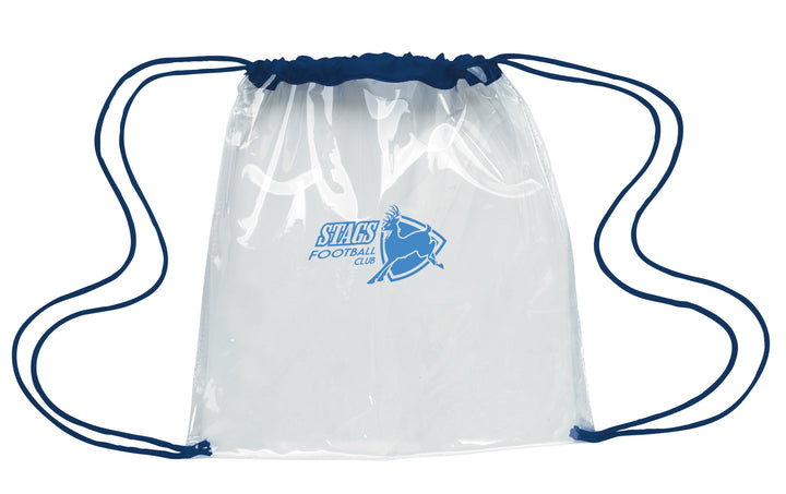 Good Value™ Clear Game Drawstring Backpack