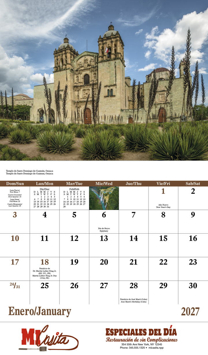 Good Value™ Mexico - Stapled Calendar