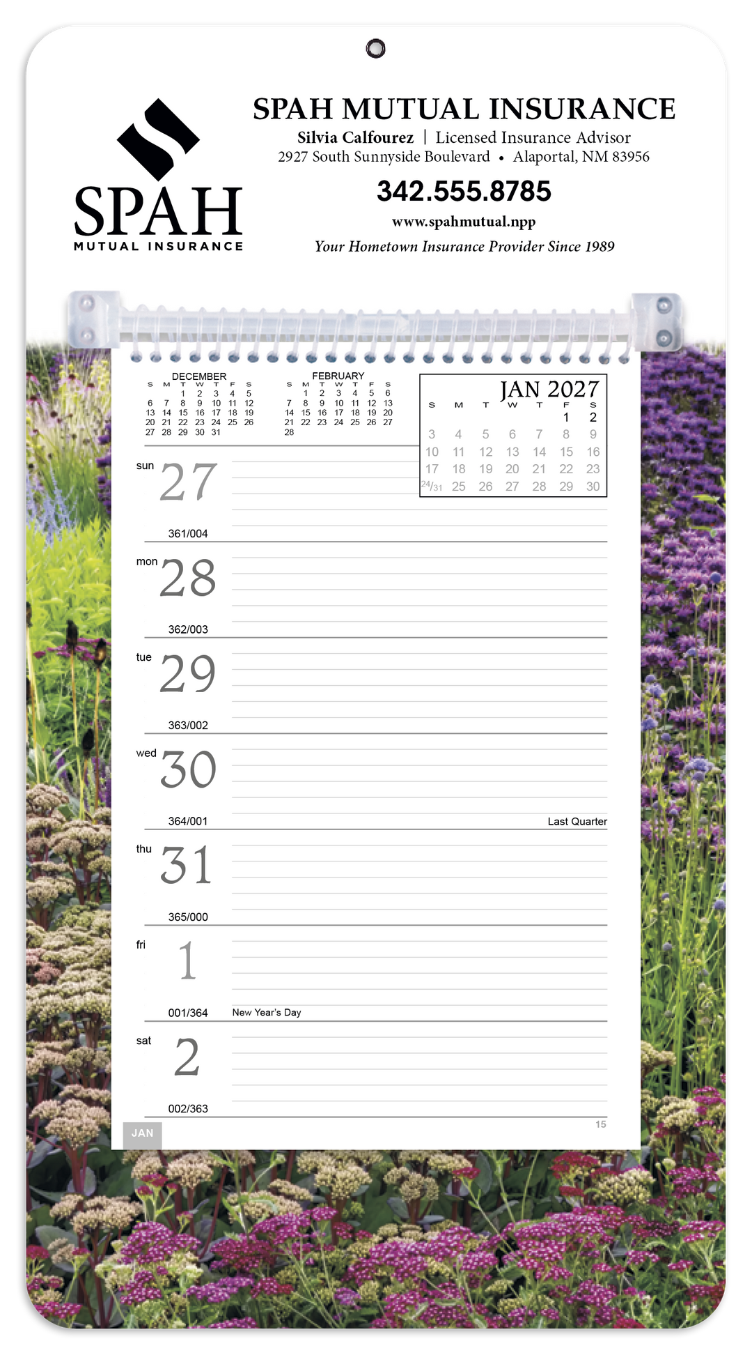 Triumph® Calendars Full-Color Weekly Memo Calendar