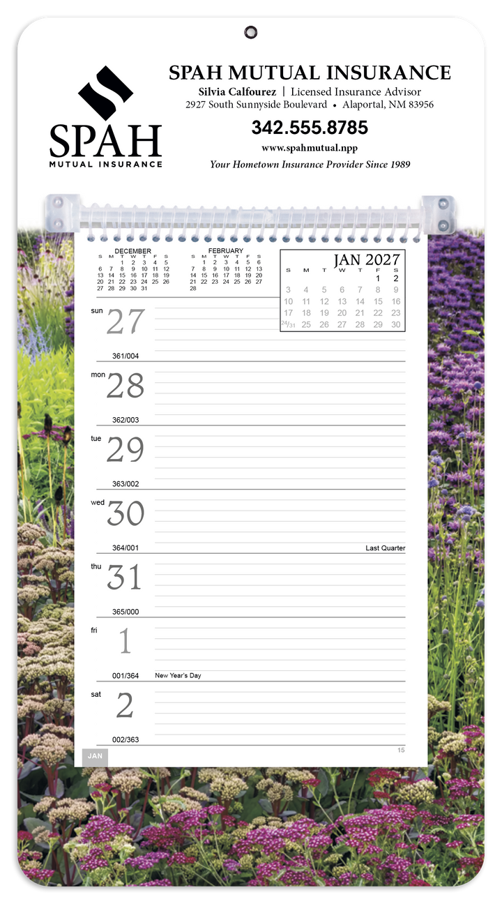 Triumph® Calendars Full-Color Weekly Memo Calendar