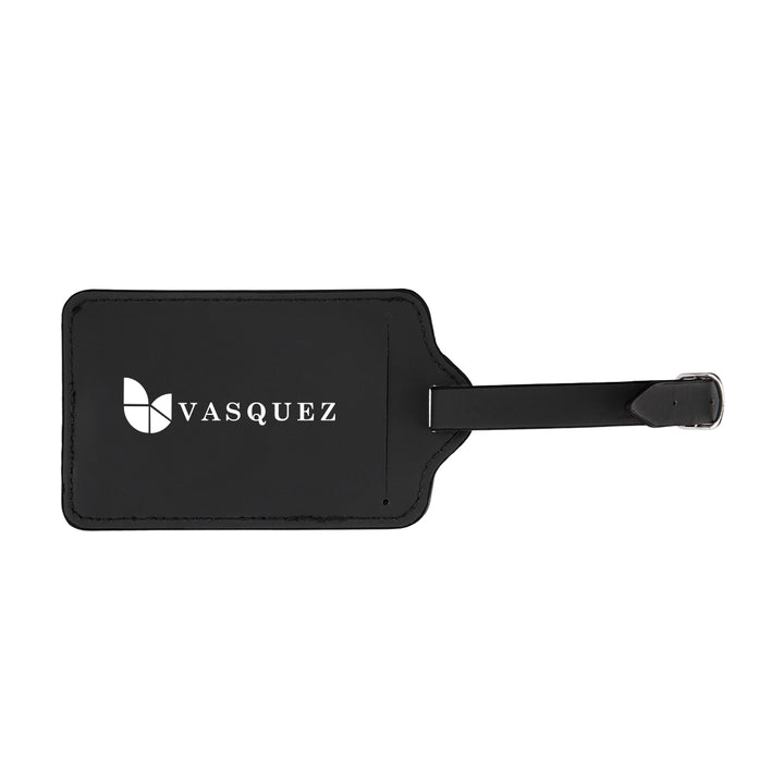 Recycled Leatherette Luggage Tag