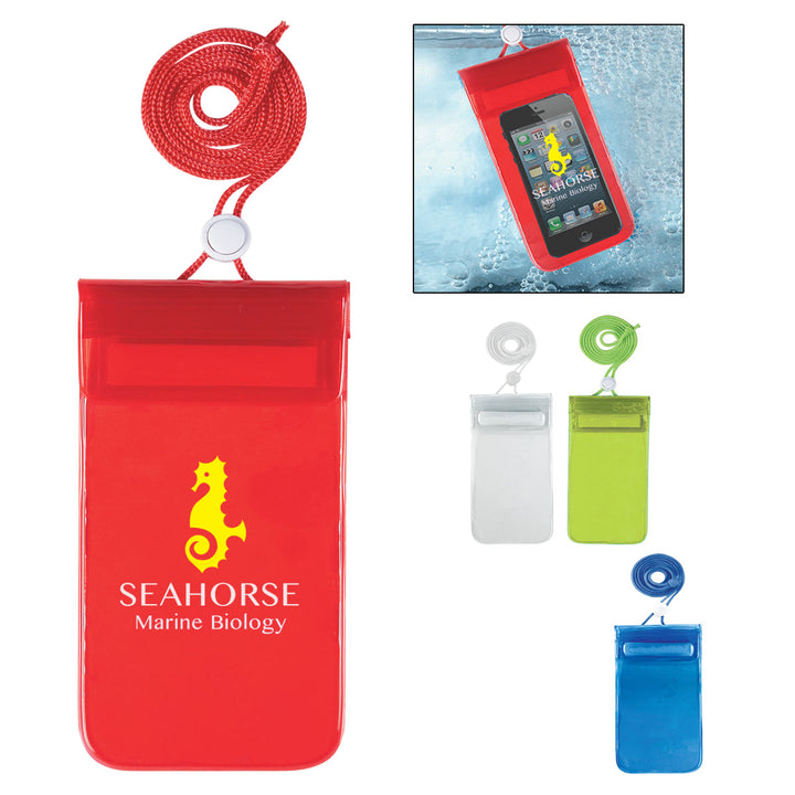 Waterproof Pouch With Neck Cord