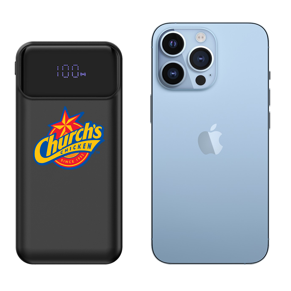 Santa Ana Digital Display Wireless Power Bank PD 15W