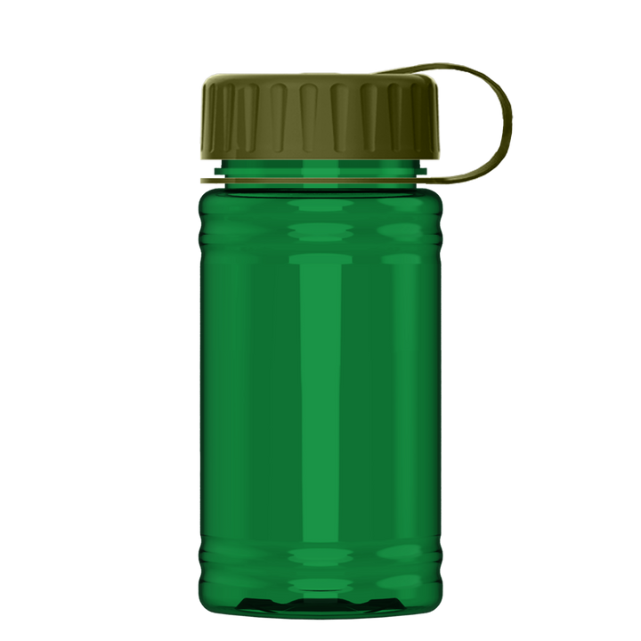 Mini RPET Bottle with Tethered Lid - 16 oz.