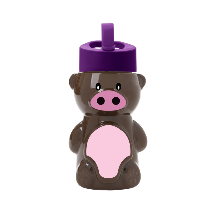 Cubbie RPET Bottle with Flip-Straw Lid - 20 oz.
