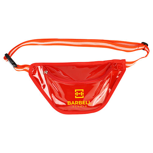 Diamond Clear TPU Belt Bag