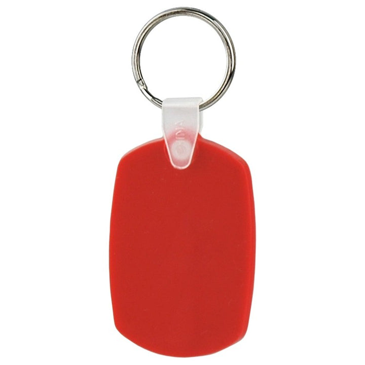 Soft Squeezable Key Tag (Oval)