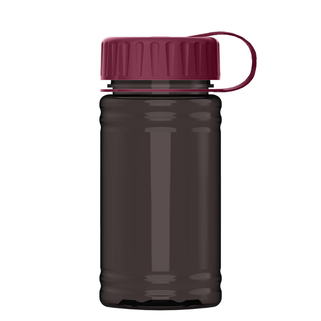 Mini RPET Bottle with Tethered Lid - 16 oz.
