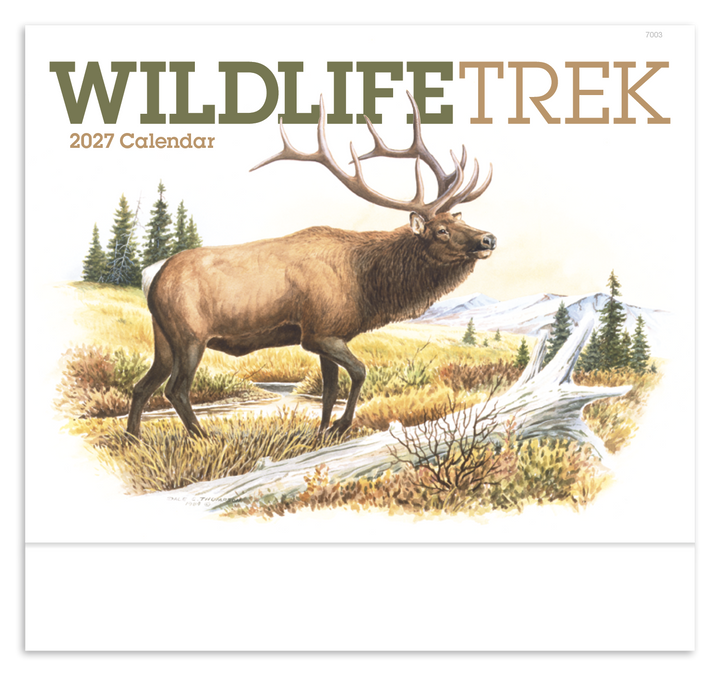 Good Value™ Wildlife Trek - Stapled Calendar