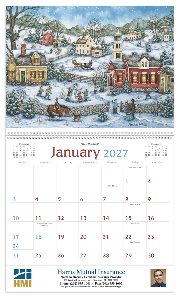 Triumph® Calendars Folk Art Calendar