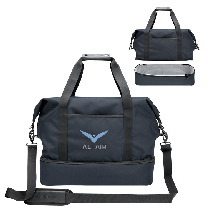 Cutter & Buck® Travel Collection Drop Bottom Weekender