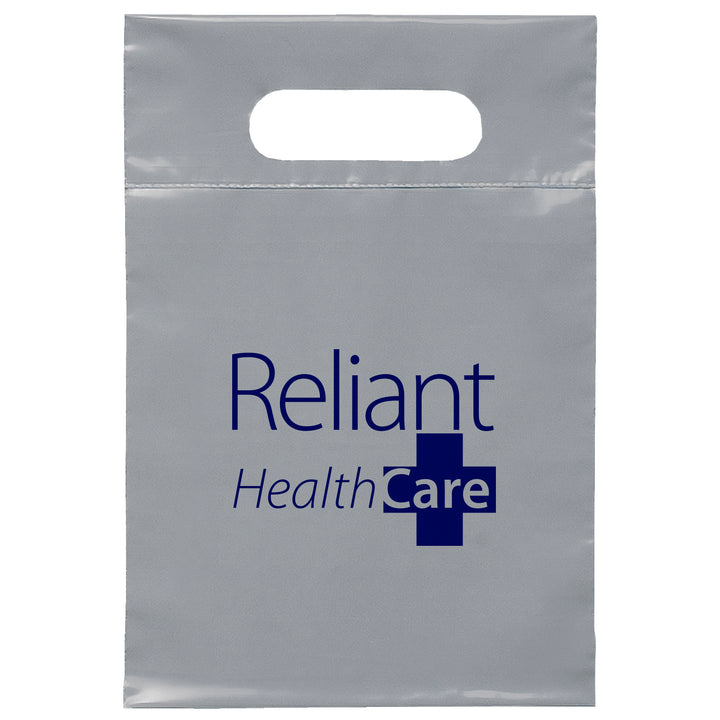 Die Cut Handle Bag - 7W x 10 1/2H - Flexo Ink Print