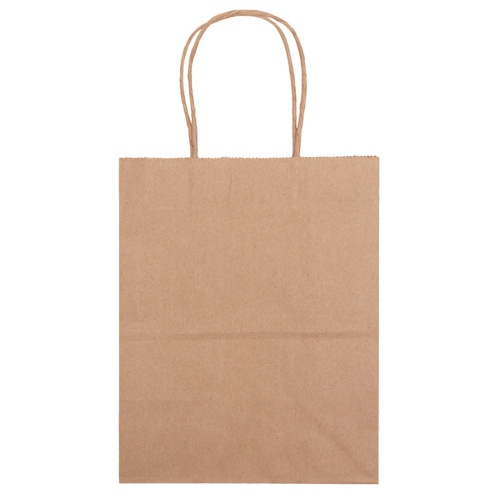 Eco Mini - Kraft-Brown Shopper - Flexo Ink Print