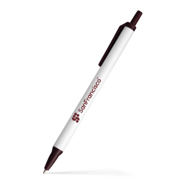 Amber Stick Click Pen