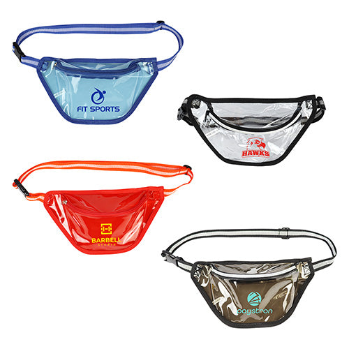 Diamond Clear TPU Belt Bag