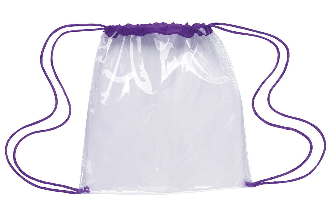 Good Value™ Clear Game Drawstring Backpack
