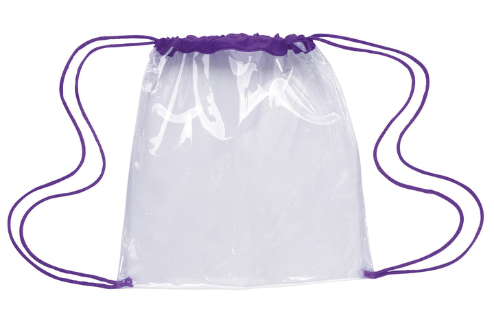 Good Value™ Clear Game Drawstring Backpack