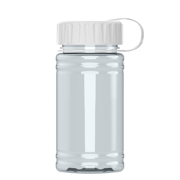 Mini RPET Bottle with Tethered Lid - 16 oz.